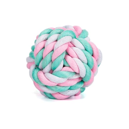Patapalooza Hundespielzeugball, Robustes Baumwollseil, ideal zum Spielen, Beißen und zur Zahngesundheit Ihres Haustiers. Patapalooza Hundespielzeugball, Robustes Baumwollseil, ideal zum Spielen, Beißen und zur Zahngesundheit Ihres Haustiers. von Patapalooza