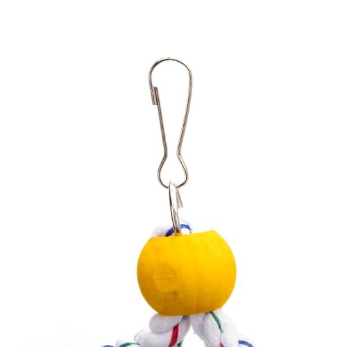 Patapalooza Leiter aus Baumwollseil mit 2 Stufen für Vögel, ideal zum Trainieren und Unterhalten von Vögeln in Käfigen. Patapalooza Leiter aus Baumwollseil mit 2 Stufen für Vögel, ideal zum Trainieren und Unterhalten von Vögeln in Käfigen. von Patapalooza