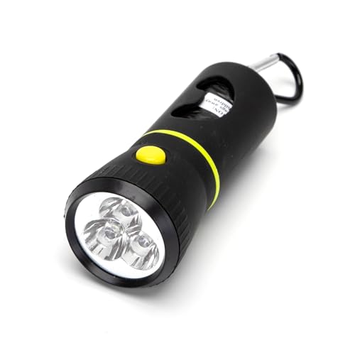 Patapalooza Müllbeutelspender mit Taschenlampe, tragbar, einfach zu bedienen, ideal für Camping und Outdoor-Aktivitäten. von Patapalooza