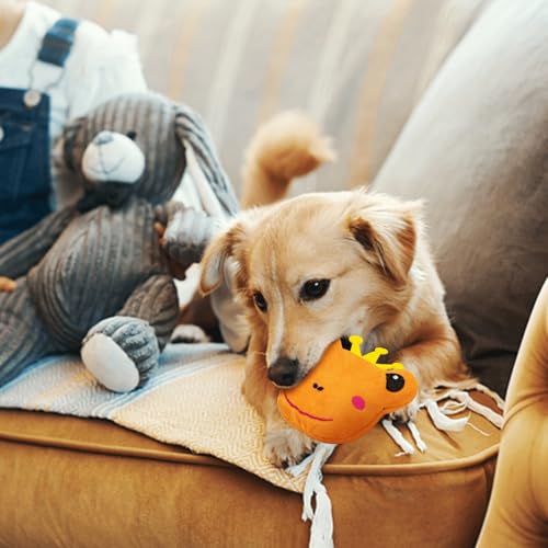 Patapalooza Quietschendes Plüschtier für Hunde – Ideal zum Spielen und zur Hörstimulation, fördert Spaß und Bewegung. von Patapalooza