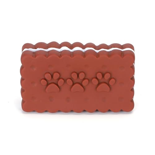 Patapalooza Quietschendes Vinyl-Spielzeug in Keksform für Hunde, ideal zum Spielen und Stressabbau. Patapalooza Quietschendes Vinyl-Spielzeug in Keksform für Hunde, ideal zum Spielen und Stressabbau. von Patapalooza