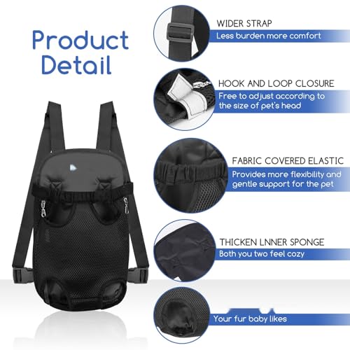 Patapalooza Rucksack für Haustiere, mit ergonomischem Ständer, robustem Material und zusätzlicher Tasche, ideal für den bequemen Transport von Haustieren. Patapalooza Rucksack für Haustiere, mit ergonomischem Ständer, robustem Material und zusätzlicher Tasche, ideal für den bequemen Transport von Haustieren. von Patapalooza