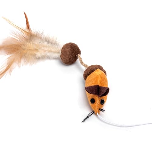 Patapalooza Teaser aus Katzenminze mit Spitzer, ergonomisches Design und langlebiges Material, ideal zum Stimulieren und Spielen mit Katzen. von Patapalooza