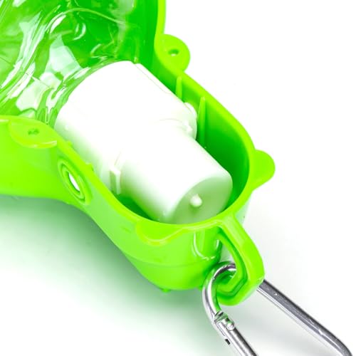 Patapalooza Tragbare Trinkflasche für Haustiere, robust, leicht, mit auslaufsicherem Mundstück, ideal für Reisen und Spaziergänge im Freien. von Patapalooza