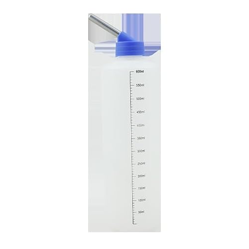 Patapalooza Tragbare Wasserflasche für Haustiere, auslaufsicher, mit einfach zu bedienendem Mundstück, ideal für Flüssigkeitszufuhr bei Spaziergängen und Reisen. von Patapalooza