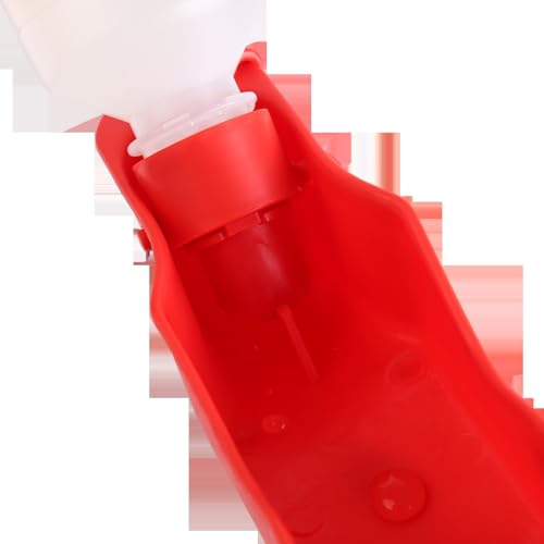 Patapalooza Tragbare Wasserflasche für Haustiere mit rutschfestem Design, 350 ml Fassungsvermögen, leicht und einfach zu transportieren, ideal für Reisen und Spaziergänge. von Patapalooza