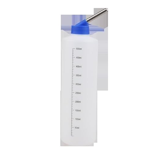 Patapalooza Wasserflasche für Haustiere mit tragbarem Design, auslaufsicher und Fassungsvermögen von 500 ml, ideal für die Befeuchtung Ihres Haustieres bei Spaziergängen und Reisen. von Patapalooza