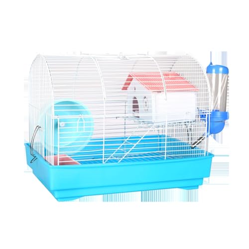 Patapalooza Zweistöckiger Hamsterkäfig mit Rampen, geräumiger Platz und einfacher Zugang, ideal für die Vermehrung und Unterhaltung Kleiner Haustiere. von Patapalooza
