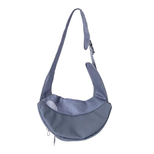 Robuste Haustiertasche mit atmungsaktivem Netz, leicht zu reinigen und tragbar, ideal für Reisen, Spaziergänge und sicheren Transport. von Patapalooza