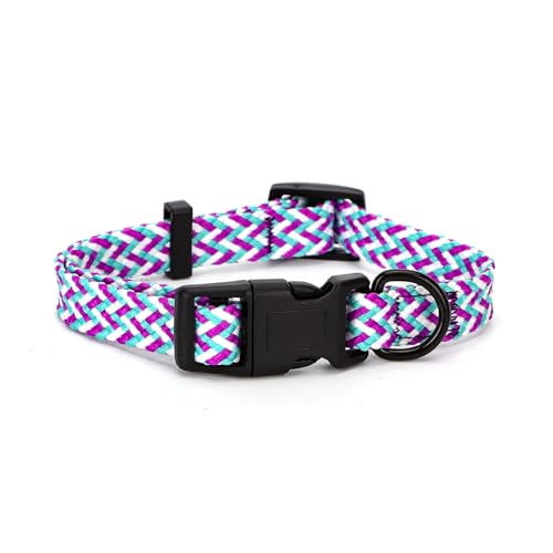 Verstellbares Hundehalsband, robust und leicht, ideal für Spaziergänge und Training im Freien. von Patapalooza