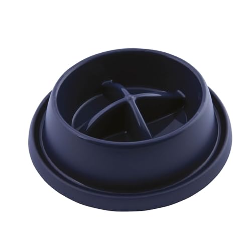 rutschfeste Schüssel für langsame Fütterung von Haustieren, ergonomisches Design, reduziert Verschlucken, ideal für Hunde und Katzen. von Patapalooza
