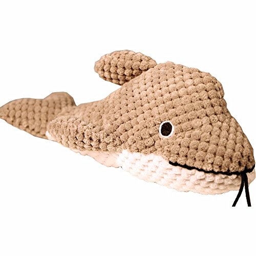 PATCHWORK PET Hundespielzeug, Delfin, 25 cm, Grau PATCHWORK PET Hundespielzeug, Delfin, 25 cm, Grau von Patchwork Pet