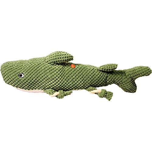 Patchwork Pet Hundespielzeug, Hai, 48,3 cm, Grün von Patchwork Pet