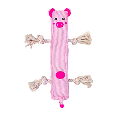 Patchwork Pet Pig Stick Hundespielzeug Premium Plüsch mit Durchziehseil und Quietscher 38.1 cm Patchwork Pet Pig Stick Hundespielzeug Premium Plüsch mit Durchziehseil und Quietscher 38.1 cm von Patchwork Pet