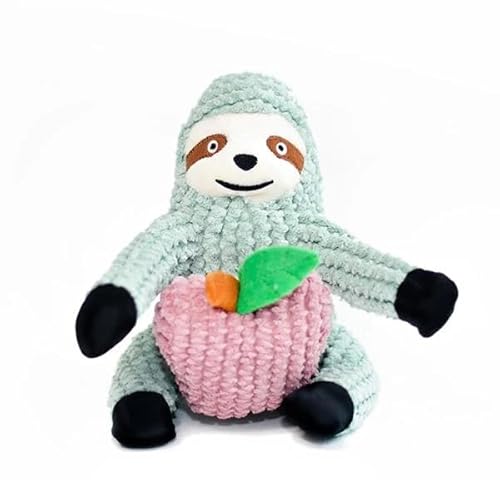 Patchworkpet Playful Faultier Interaktives Hundespielzeug, 25,4 cm von Patchwork Pet