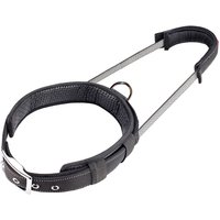 PatentoPet® Sport Halsband, schwarz - Halsumfang 37-47 cm (Größe M) von PatentoPet