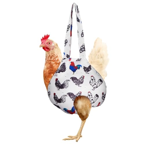 Paterr Hühnerhalter-Tasche, Huhn-Tragetasche, Fanghandtasche, Hennelschlinge mit Griff, Bauernhof-Zubehör für Henne, Hahn, Transport, Reisen, Wandern, Fahren von Paterr