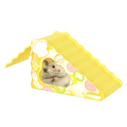 Patifirst Hamsterhaus Käseform | Hamster Höhle,2-in-1 Antirutsch Kletterrampe Habitat Deko für Nagemäuse Nesting Futtersuche Spiel Landschaftsaktivitäten Patifirst Hamsterhaus Käseform | Hamster Höhle,2-in-1 Antirutsch Kletterrampe Habitat Deko für Nagemäuse Nesting Futtersuche Spiel Landschaftsaktivitäten von Patifirst