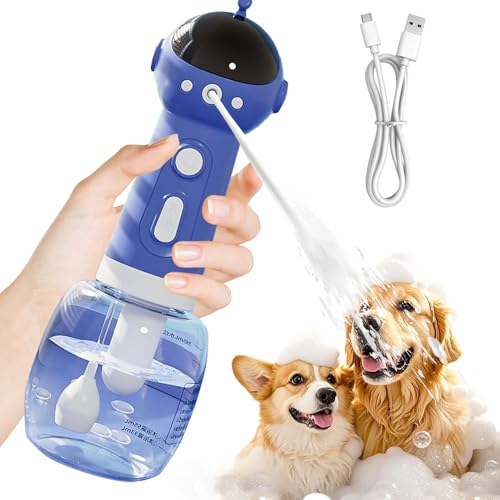 Patifirst Hundeseifensprayer - Shampoo Sprüher Zum Waschen Von Haustieren - Kompakte Flasche Für Fellpflege Outdoor Badezimmer Waschbecken Salon von Patifirst