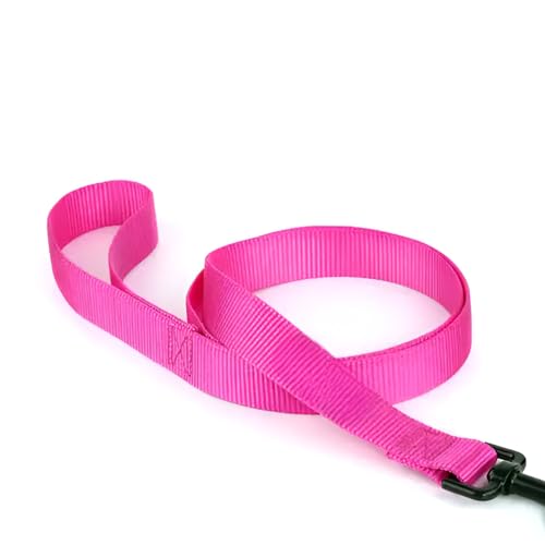 Hundeleine, Hundeleine, für Welpen, Kleine, Mittel, Groß, 1,3 m, Hundeleine, Hundezubehör, Katzenleine, Rosa von Patitas Shop