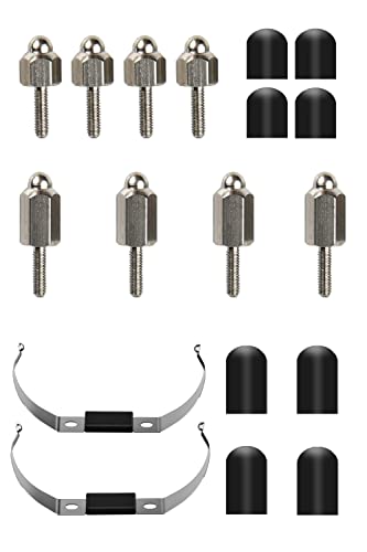 PATPET Ersatzzacken und Silikonabdeckungen für P Collar 930 von Patpet