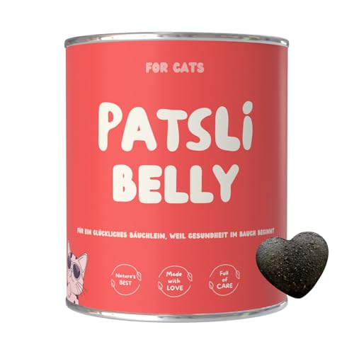 Verdauung Katze – Snack mit Inulin, Flohsamen & Fenchel | Nahrungsergänzungsmittel | Pflanzlich & gut verträglich | Tierärztlich entwickelt Verdauung Katze – Snack mit Inulin, Flohsamen & Fenchel | Nahrungsergänzungsmittel | Pflanzlich & gut verträglich | Tierärztlich entwickelt von Patsli