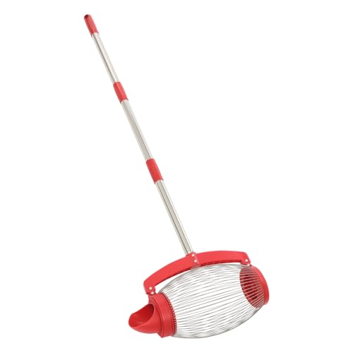 PattenlLevi Nusssammler mit Seitenöffnung und verstellbarem Griff Walnuss Sammler, Seitenöffnung Dump,Anwenden auf Objekte 1cm bis 5cm wie Nüsse, Kastanien, Walnüsse, Golfbälle von PattenlLevi