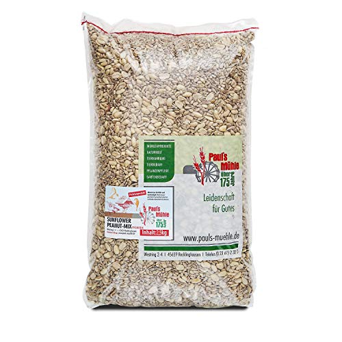 Paul´s Mühle Sunflower Peanut Mix 2,5 kg, Mischung aus Sonnenblumenkernen und Erdnüssen von Paul´s Mühle