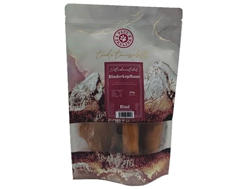 Paul & Paulina Rinderkopfhaut luftgetrocknet 200g ca. 20cm lang aus Deutschland I Leckerli für Hund I Kausnack und Zahnpflege I Ohne Konservierungsstoffe, künstliche Aroma,- Farbst,- & Lockstoffe Paul & Paulina Rinderkopfhaut luftgetrocknet 200g ca. 20cm lang aus Deutschland I Leckerli für Hund I Kausnack und Zahnpflege I Ohne Konservierungsstoffe, künstliche Aroma,- Farbst,- & Lockstoffe von Paul & Paulina