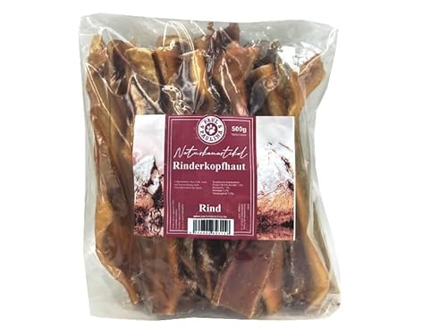 Paul & Paulina Rinderkopfhaut luftgetrocknet 500g ca. 20cm lang aus Deutschland I Leckerli für Hund I Kausnack und Zahnpflege I Ohne Konservierungsstoffe, künstliche Aroma,- Farbst,- & Lockstoffe Paul & Paulina Rinderkopfhaut luftgetrocknet 500g ca. 20cm lang aus Deutschland I Leckerli für Hund I Kausnack und Zahnpflege I Ohne Konservierungsstoffe, künstliche Aroma,- Farbst,- & Lockstoffe von Paul & Paulina
