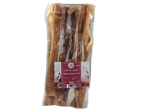 Paul & Paulina Rinderkopfhaut luftgetrocknet 500g ca. 35cm lang aus Deutschland I Leckerli für Hund I Kausnack und Zahnpflege I Ohne Konservierungsstoffe, künstliche Aroma,- Farbst,- & Lockstoffe Paul & Paulina Rinderkopfhaut luftgetrocknet 500g ca. 35cm lang aus Deutschland I Leckerli für Hund I Kausnack und Zahnpflege I Ohne Konservierungsstoffe, künstliche Aroma,- Farbst,- & Lockstoffe von Paul & Paulina