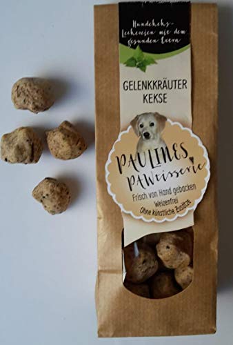 Paulines Pawtisserie Gelenk & Vital Kräuter Kekse, 200 g von Paulines Pawtisserie