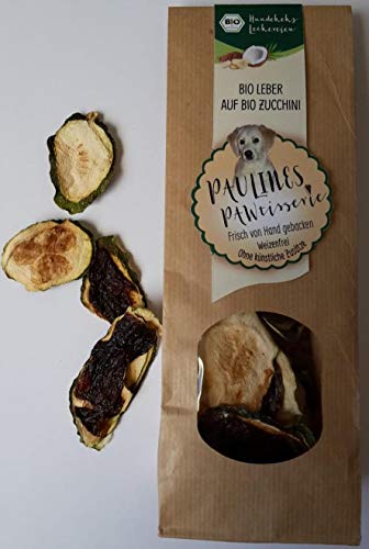 Paulines Pawtisserie Leber auf Zucchini Bio, 50 g von Paulines Pawtisserie