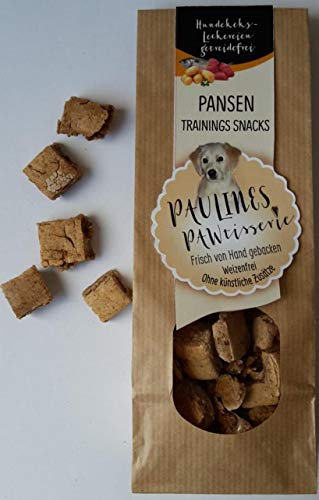 Paulines Pawtisserie Trainings Snacks Pansen, 100 g von Paulines Pawtisserie
