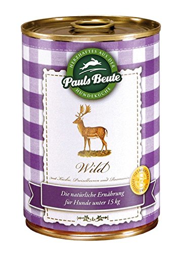 Pauls Beute - Wild (getreidefrei),400g von Pauls Beute GmbH