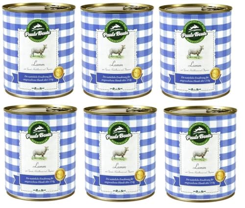 Pauls Beute Lamm 6X 800g von Pauls Beute
