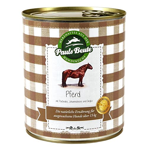 Pauls Beute Set, 36 Dosen gemischt 6X Pferd Ente Ziege Huhn Lamm Wild von Pauls Beute