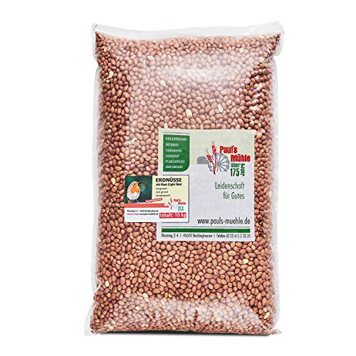 Paul´s Mühle Erdnüsse mit Haut Light Skin 10 kg Beutel von Paul´s Mühle