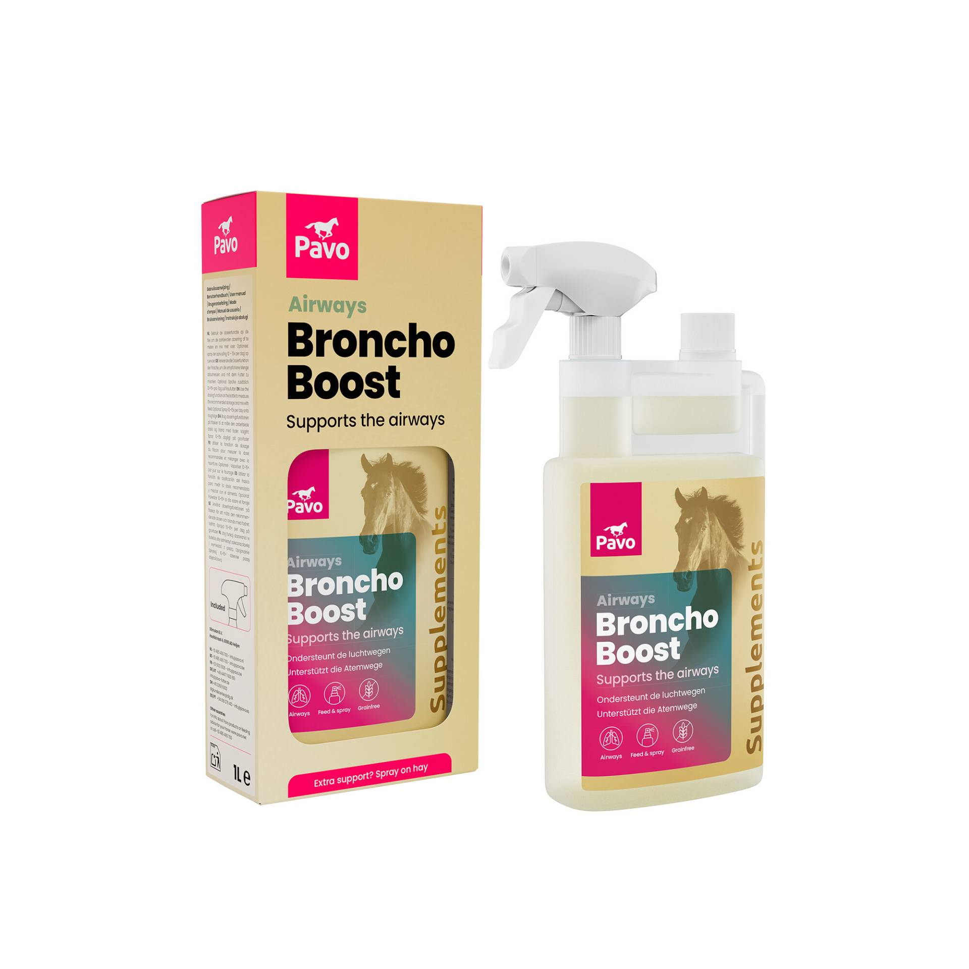 Pavo BronchoBoost - 1 l Pavo BronchoBoost - 1 l von Pavo