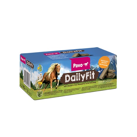 Pavo DailyFit Briketts 4,5 kg 30 Briketts für Dein Pferd Pavo DailyFit Briketts 4,5 kg 30 Briketts für Dein Pferd von Pavo