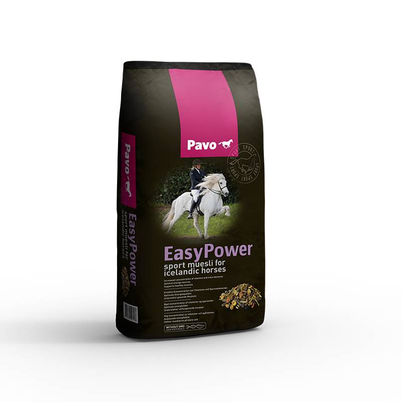 Pavo EasyPower 15 kg Sack Sportmüsli für Islandpferde Pavo EasyPower 15 kg Sack Sportmüsli für Islandpferde von Pavo