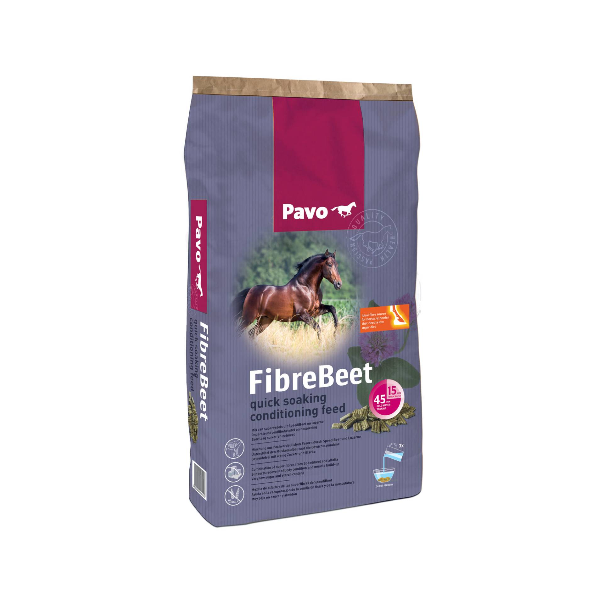 Pavo FibreBeet Pferdefutter - 15 kg Pavo FibreBeet Pferdefutter - 15 kg von Pavo