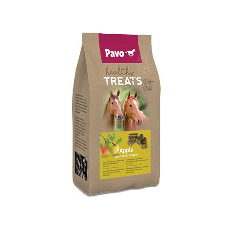 Pavo Healthy Treats Apfel 1kg Getreidefreie Leckerlies von Pavo