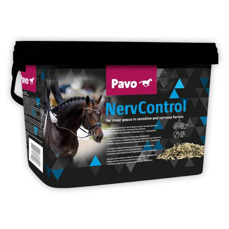 Pavo NervControl 3 kg Für innere Ruhe bei gestressten und nervösen Pferden Pavo NervControl 3 kg Für innere Ruhe bei gestressten und nervösen Pferden von Pavo