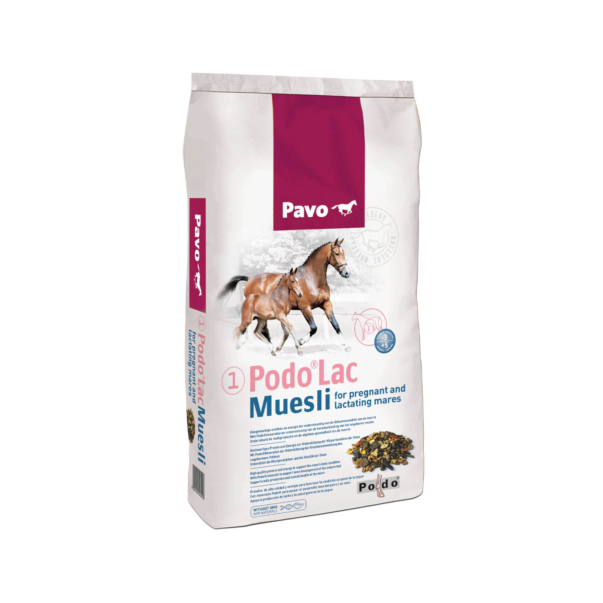 Pavo Podo Lac Müsli - 15 kg von Pavo