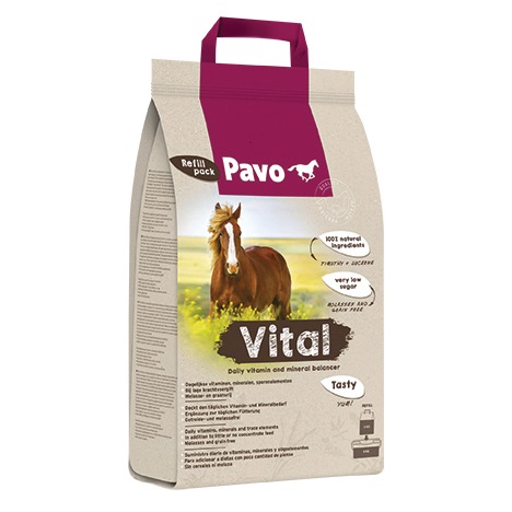 Pavo Vital 8 kg Nachfüllpack Getreide- und Melassefrei Pavo Vital 8 kg Nachfüllpack Getreide- und Melassefrei von Pavo