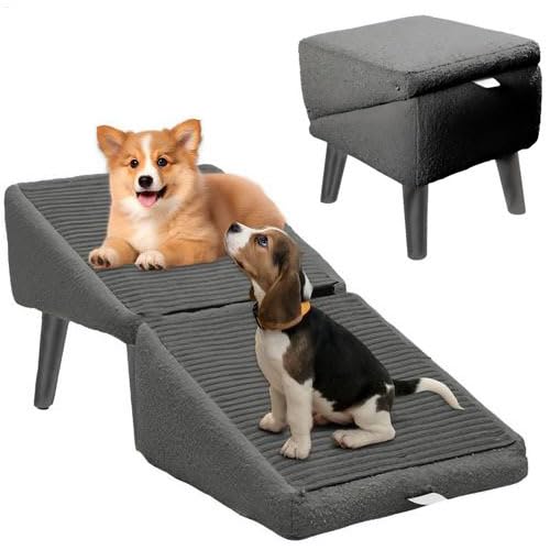 Hunderampe for Bett Sofa, Faltbare Hundetreppe, Tragbarer Fußhocker Für Kleine Mittelgroße Hund, Leichtgewicht Ohne Rutsch Hunderampe for Bett Sofa, Faltbare Hundetreppe, Tragbarer Fußhocker Für Kleine Mittelgroße Hund, Leichtgewicht Ohne Rutsch von Pavsicgn