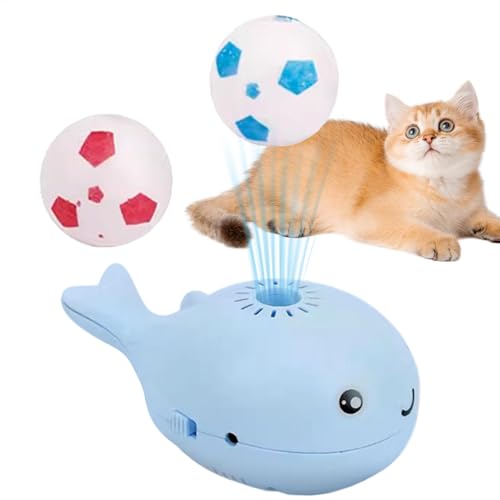 Pavsicgn Cat Toy Ball - Floating Ball Cat Toy, Electric Whale Moving Balls Cats Toys, Interactive Floating Football Cats Toys for Indoor Game Pavsicgn Cat Toy Ball - Floating Ball Cat Toy, Electric Whale Moving Balls Cats Toys, Interactive Floating Football Cats Toys for Indoor Game von Pavsicgn