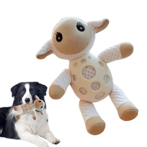 Pavsicgn Hund ausgestopfte Tierspielzeug Squeak, Welpe Kauspielzeug für Zahnen, Netter und Lamm Quietschende Hund Puppe, Plüsch Welpe Sound Toy Home Schlafzimmer Dekoration für mittlere, große Pavsicgn Hund ausgestopfte Tierspielzeug Squeak, Welpe Kauspielzeug für Zahnen, Netter und Lamm Quietschende Hund Puppe, Plüsch Welpe Sound Toy Home Schlafzimmer Dekoration für mittlere, große von Pavsicgn