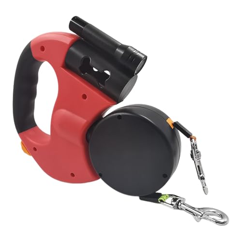 Pavsicgn Hundeleinen Für Kleine Hunde | Zwei Hunde Leinen mit LED-Leuchte,Schwere Welpenausrüstung Für Nachtspaziergänge Outdoor-Aktivitäten Reisen Joggen Pavsicgn Hundeleinen Für Kleine Hunde | Zwei Hunde Leinen mit LED-Leuchte,Schwere Welpenausrüstung Für Nachtspaziergänge Outdoor-Aktivitäten Reisen Joggen von Pavsicgn